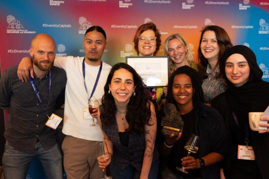 Utrecht's representatives at the 2025 Award ceremony